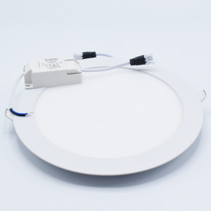 Spot led rotund incastrat 18W, 1360 lm, IP20, lumina naturala (4200K), Ø225mm, alb, Braytron