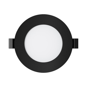 Spot LED 3W Incastrat, Rotund, Braytron, 220lm, Lumina Calda/Neutra/Rece, Negru [6]- savelectro.ro
