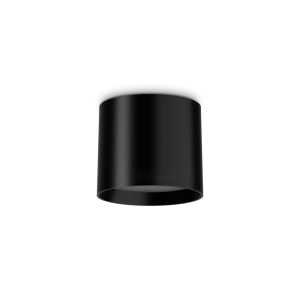 Spot LED aplicat Spike 10W, 600lm, lumina calda (3000 K), IP20, negru, Ideal Lux