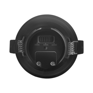 Spot LED incastrat 7W, lumina calda/neutra/rece, IP54, 750 lm, negru, Braytron [5]- savelectro.ro