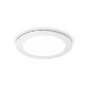 Spot LED incastrat Groove rotund 10.5W, lumina neutra (4000K), 720lm, IP40, alb, Ideal Lux [1]- savelectro.ro