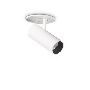 Spot LED incastrat Nova, 6W, 420lm, lumina calda (3000 K), IP20, alb, Ideal Lux