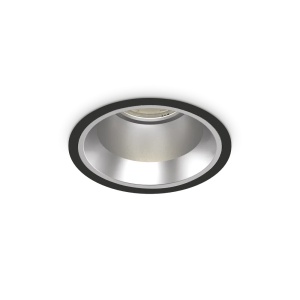 Spot LED incastrat Off, 28W, 2490lm, lumina neutra (4000 K), IP20, negru, Ideal Lux