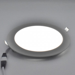 Spot led rotund incastrat 12W, 910 lm, IP20, lumina rece (6500K), Ø170mm, alb, Braytron