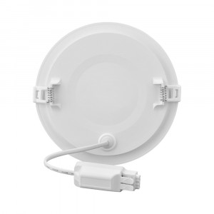 Spot led rotund incastrat 18W, dimabil, 1800 lm, IP40, lumina calda(3000K), Ø229 mm, alb, Braytron [4]- savelectro.ro