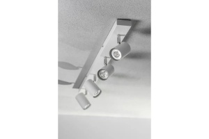 Spot Veneto, orientabil, 4xGU10, alb, IP20, GTV [3]- savelectro.ro