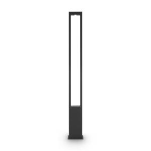 Corpuri de iluminat, Stalp pentru exterior LED Bonn O425FL-L25GF, 25W, 1350lm, lumina calda, IP65, grafit, Maytoni - savelectro.ro