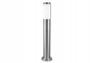 Stalp pentru exterior LED Manila 650 mm, E27, IP44, inox, Masterled