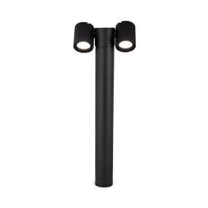 Stalp pentru exterior Wall street O010FL-02B, 2xGU10, negru, IP54, Maytoni [3]- savelectro.ro