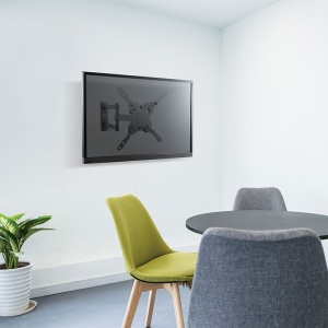 Suport Universal LED TV 13-42 inch, negru, ajustabil, Rebel [4]- savelectro.ro