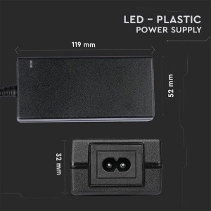 Sursa Alimentare LED V-TAC, 60W, 24V, 2.5A, IP44, plastic [6]- savelectro.ro