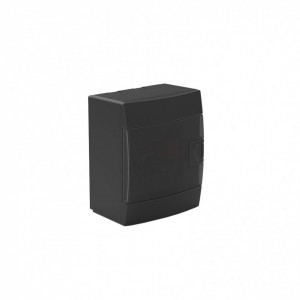 Tablouri si sigurante, Tablou 4 module montaj aplicat PT, negru - savelectro.ro