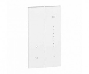 Tasta 2 module, pentru variator, culoare alb, Living Now