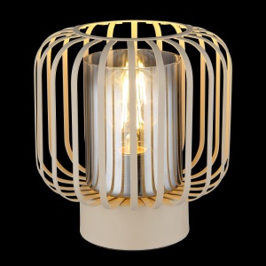 Veioza Alfred, 1xE27, IP20, nisipiu/fumuriu transparent, Globo Lighting [7]- savelectro.ro