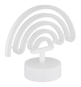 Veioza LED forma de curcubeu 2W, IP20, baterie, opal/alb [2]- savelectro.ro