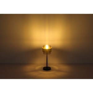 Veioza Milley, 1xE27, IP20, negru/auriu, Globo Lighting [8]- savelectro.ro