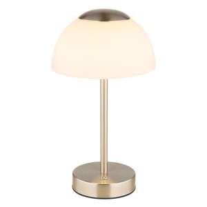 Veioza Sarima LED 2.5W, lumina calda/neutra/rece, IP20, dimabila, nichel mat, Globo Lighting