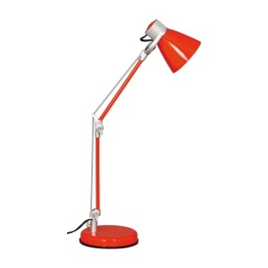 Veioze, Veioza Zack 1xE14, portocaliu + argintiu, IP20, Klausen - savelectro.ro