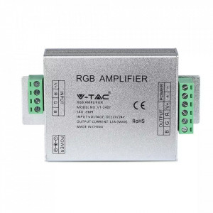 Amplificator banda led RGB 12A 12-24V V-TAC [5]- savelectro.ro