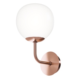 Corpuri de iluminat, Aplica Erich MOD221-WL-01-G, 1xE14, alba+aurie, IP20, Maytoni - savelectro.ro