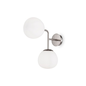Aplica Erich MOD221-WL-02-N, 2xE14, alba+nichel, IP20, Maytoni [2]- savelectro.ro
