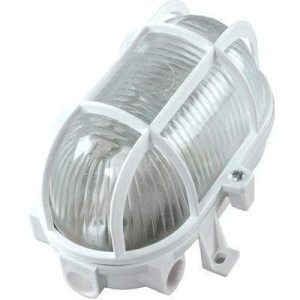 Aplice si felinare exterior, Aplica exterior IP44, dulie E27, ABS si sticla, alb, Mentavill - savelectro.ro