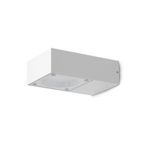 Aplica exterior Sirio, 1xGX53, IP65, alba, Ideal Lux