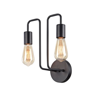 Aplica Gilbert T532WL-02B, 2xE27, neagra+transparenta, IP20, Maytoni [2]- savelectro.ro