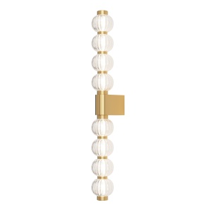Aplica LED Amulet MOD555WL-L13G3K, 19W, 800lm, lumina calda, IP20, aurie+transparenta, Maytoni [1]- savelectro.ro