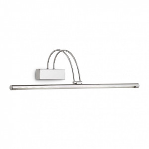 Corpuri de iluminat, Aplica LED Bow 007021, 7.98W, 600lm, lumina calda, crom, IP20, Ideal Lux - savelectro.ro