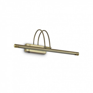 Aplice, Aplica LED Bow 121161, 4.62W, 350lm, lumina calda, bronz, IP20, Ideal Lux - savelectro.ro