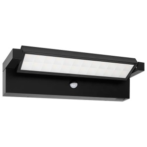 Corpuri de iluminat exterior, Aplica LED de exterior Coreo 36W, 4937 lm, lumina calda/neutra/rece, senzor miscare, IP54, neagra, Masterled - savelectro.ro