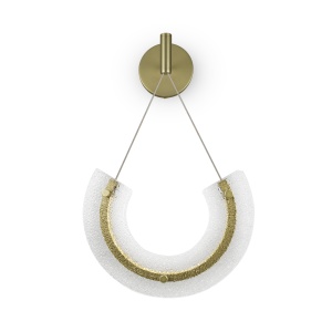 Aplica LED Maya P091WL-L18G3K, 18W, 1300lm, lumina calda, IP20, aurie+transparenta, Maytoni [2]- savelectro.ro