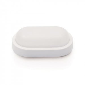 Aplice LED, Aplica LED pentru exterior 2803, 8W, 600lm, lumina calda, IP54, alba, Optonica - savelectro.ro