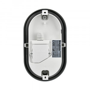 Aplica LED pentru exterior Elp, 15W, 1450lm, lumina rece (6500K), gri, Braytron [4]- savelectro.ro