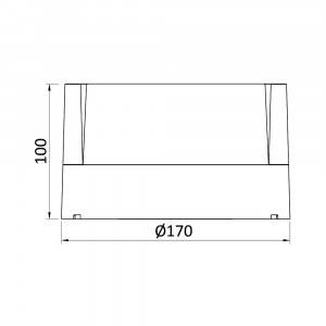Aplica LED pentru exterior rotunda, 15W, 1450lm, lumina calda (3000K), neagra, alba, Braytron [7]- savelectro.ro