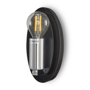 Aplica Mabell MOD306WL-01CH, 1xE14, crom+neagra, IP20, Maytoni [4]- savelectro.ro