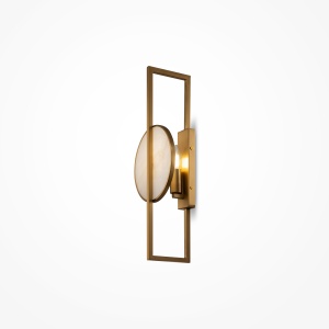 Aplica Marmo MOD099WL-01G, 1xE14, aurie+alba, IP20, Maytoni [1]- savelectro.ro