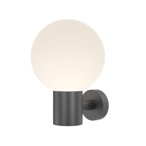 Aplica pentru exterior Bold O598WL-01B, 1xE27, neagra+alba, IP54, Maytoni [1]- savelectro.ro