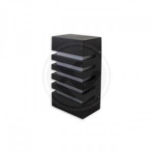 Aplice si felinare exterior, Aplica pentru exterior, neagra, 1 bec, dulie E27, IP54, Masterled - savelectro.ro