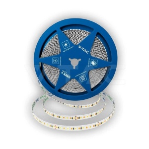 Benzi LED 24V, Banda LED 24V 8W/m, 760 lm/m, lumina rece (6500K), cip CREE, 10m, V-TAC - savelectro.ro