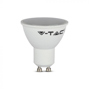 Bec led 4.5W(35W) V-TAC, GU10, 400 lm, lumina rece(6500 K), clasa energetica F [1]- savelectro.ro