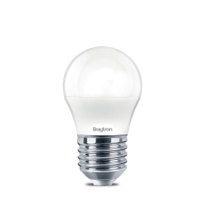 Bec LED 5W(35W) Braytron, G45, E27, 450 lm, lumina neutra (4000 K), clasa energetica F [1]- savelectro.ro