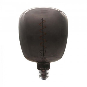 Bec LED decorativ V-TAC, E27, 4W, sticla fumurie, forma vaza, lumina calda (2200 K), clasa energetica G [1]- savelectro.ro