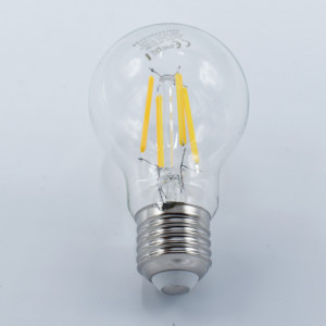 Bec led dimabil Vintage filament 4W (31W), E27, A60, 470 lm, lumina calda (2700K), clar, Optonica