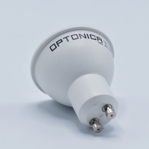 Bec led GU10 7W (33W), 500 lm, 38 grade, lumina rece (6000K), semiclar, Optonica