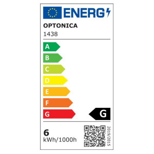 Bec LED R50 Optonica, 6W(48W), E14, 450 lm, lumina calda (2700K), clasa energetica G [7]- savelectro.ro