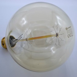 Bec Vintage Edison Glob G125 40W E27 [3]- savelectro.ro