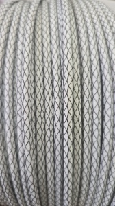 Cablu textil, Cablu Textil Alb-Negru tip plasa 2x0,75 - savelectro.ro