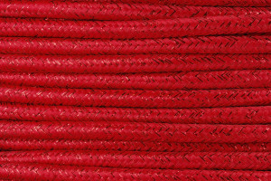 Cablu Textil rosu metalic 2x0,75 [2]- savelectro.ro